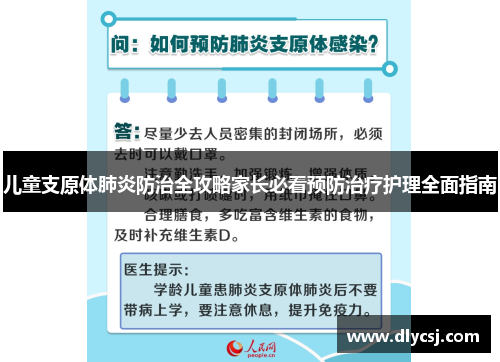 儿童支原体肺炎防治全攻略家长必看预防治疗护理全面指南